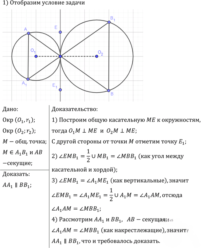 Иллюстрация к решению «Упр.817 ГДЗ Атанасян 10-11 класс по геометрии (Геометрия)», 2