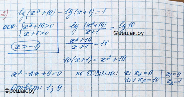 Иллюстрация к решению «Упр.847 ГДЗ Колягин Ткачёва 11 класс (Алгебра)», 3