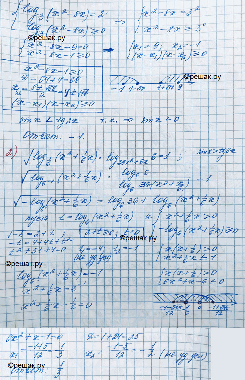 Иллюстрация к решению «Упр.858 ГДЗ Колягин Ткачёва 11 класс (Алгебра)», 4