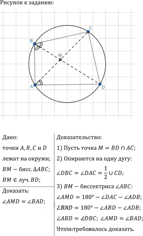 Иллюстрация к решению «Упр.824 ГДЗ Атанасян 10-11 класс по геометрии (Геометрия)», 1