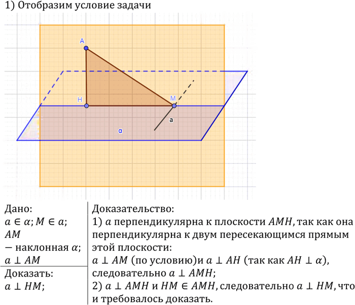 Иллюстрация к решению «Упр.153 ГДЗ Атанасян 10-11 класс по геометрии (Геометрия)», 1