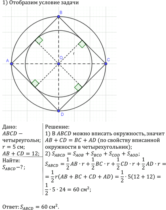 Иллюстрация к решению «Упр.787 ГДЗ Атанасян 7-9 класс по геометрии (Геометрия)», 1