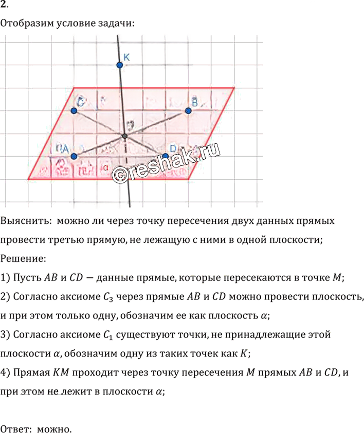 Иллюстрация к решению «Упр.15.2 ГДЗ Погорелов 7-9 класс (Геометрия)», 1