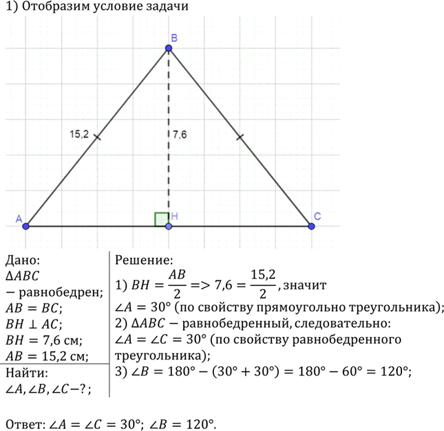 Иллюстрация к решению «Упр.265 ГДЗ Атанасян 7-9 класс по геометрии (Геометрия)», 1