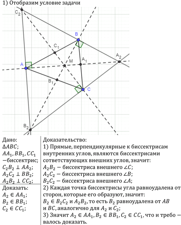 Иллюстрация к решению «Упр.885 ГДЗ Атанасян 7-9 класс по геометрии (Геометрия)», 2