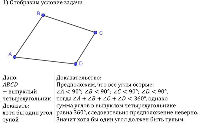 Иллюстрация к решению «Упр.520 ГДЗ Атанасян 7-9 класс по геометрии (Геометрия)», 1