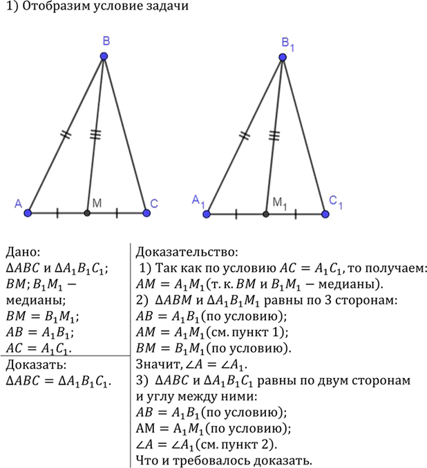Иллюстрация к решению «Упр.140 ГДЗ Атанасян 7-9 класс по геометрии (Геометрия)», 2