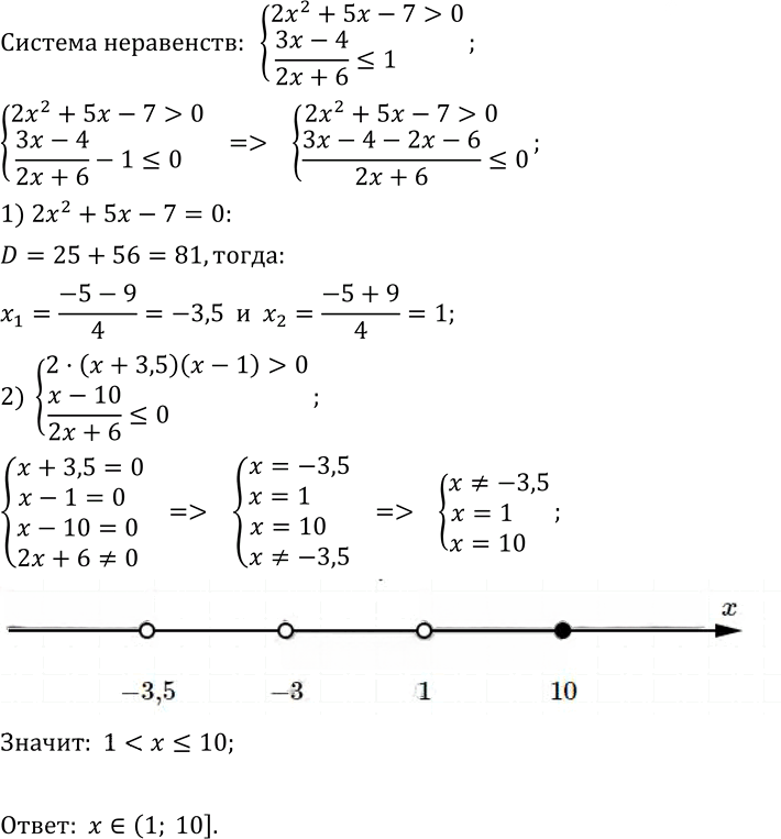 Иллюстрация к решению «Упр.8 Вариант 1 Контрольная работа 1 ГДЗ Мордкович Александрова 9 класс (Алгебра)», 1