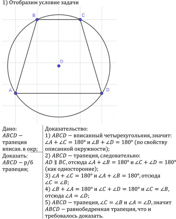 Иллюстрация к решению «Упр.792 ГДЗ Атанасян 7-9 класс по геометрии (Геометрия)», 1