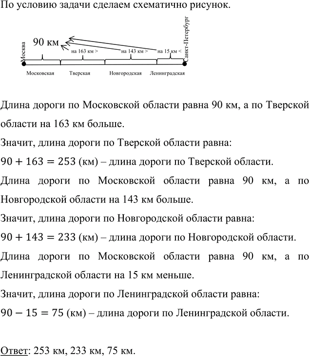 Иллюстрация к решению «Упр.1.196 ГДЗ Виленкин Жохов 5 класс Часть 1, Просвещение (Математика)», 2