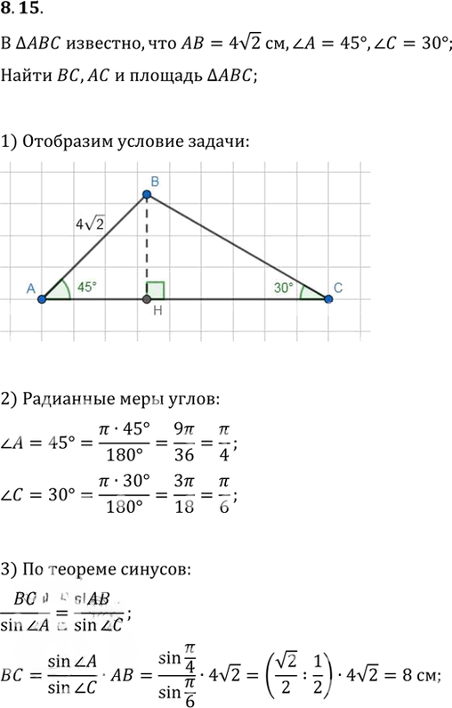 Иллюстрация к решению «Упр.8.15 ГДЗ Мордкович 10-11 класс (Алгебра)», 1