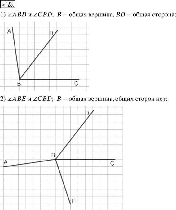 Иллюстрация к решению «Упр.123 Рабочая тетрадь №1 ГДЗ Мерзляк Полонский 5 класс (Математика)», 1