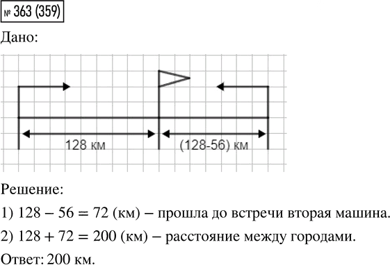 Иллюстрация к решению «Упр.363 Часть 1 ГДЗ Моро Бантова 4 класс (Математика)», 1