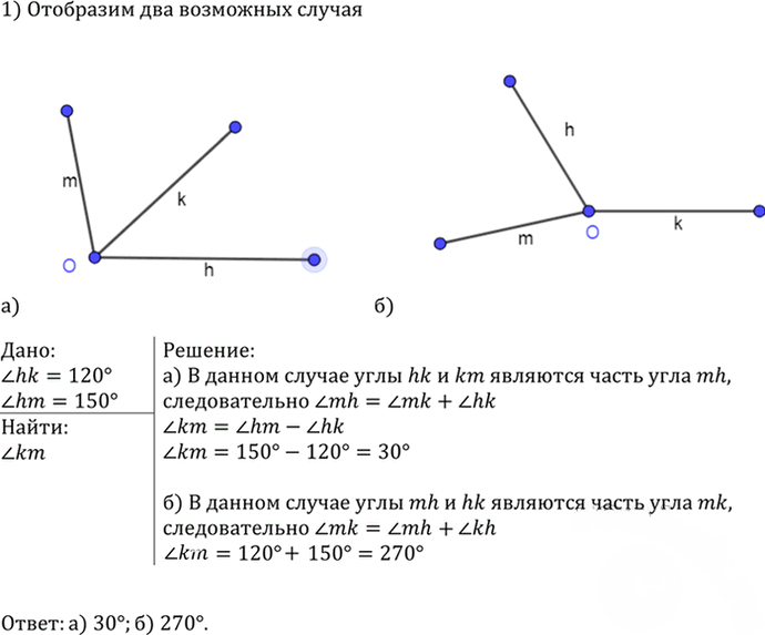 Иллюстрация к решению «Упр.85 ГДЗ Атанасян 7-9 класс по геометрии (Геометрия)», 1