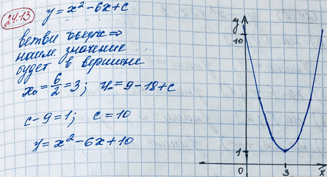 Иллюстрация к решению «Упр.24.13 ГДЗ Мордкович 8 класс (Алгебра)», 2