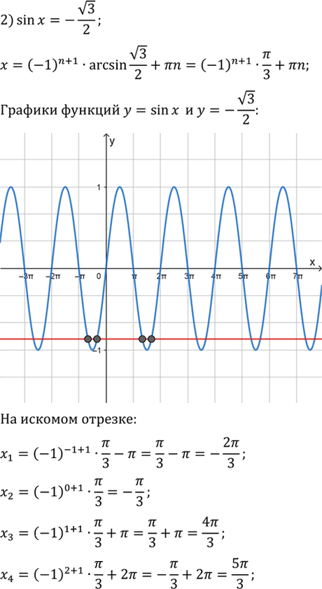 Иллюстрация к решению «Упр.1362 ГДЗ Алимов 10-11 класс (Алгебра)», 2