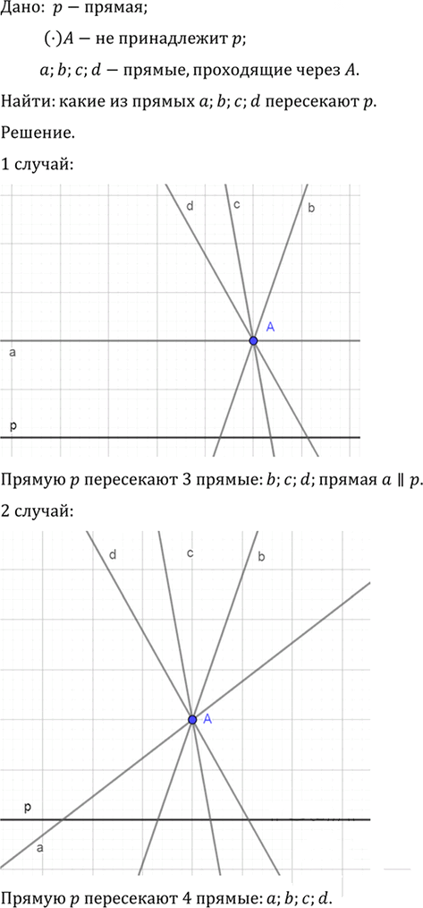Иллюстрация к решению «Упр.202 ГДЗ Атанасян 7-9 класс по геометрии (Геометрия)», 1