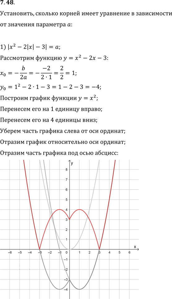 Иллюстрация к решению «Упр.7.48 ГДЗ Мерзляк Поляков 9 класс (Алгебра)», 1
