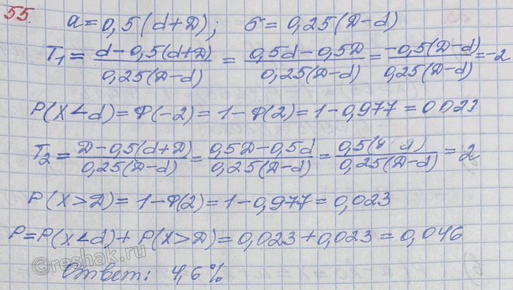 Иллюстрация к решению «Упр.55 ГДЗ Бунимович Булычев 11 класс (Алгебра)», 1