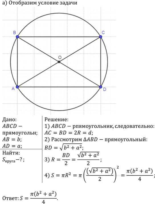 Иллюстрация к решению «Упр.1207 ГДЗ Атанасян 7-9 класс по геометрии (Геометрия)», 1