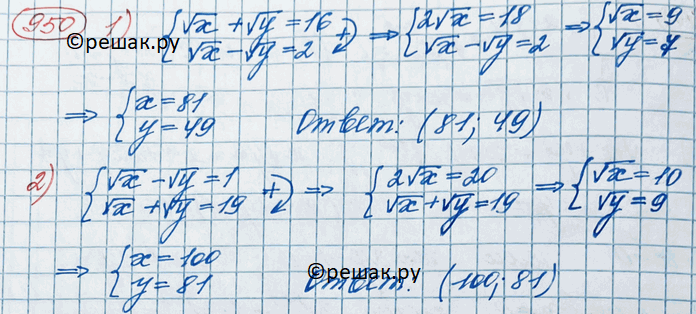 Иллюстрация к решению «Упр.950 ГДЗ Колягин Ткачёва 11 класс (Алгебра)», 2