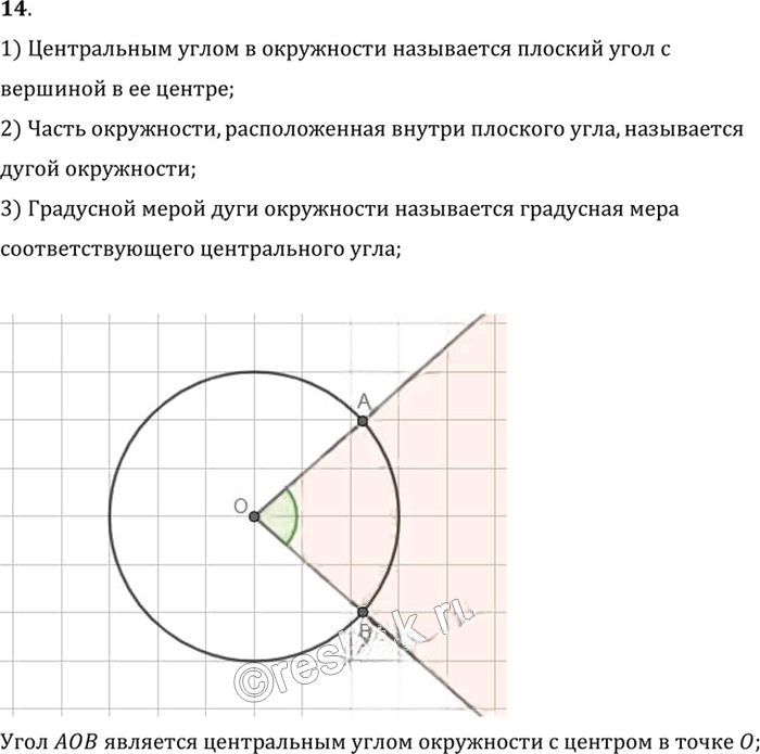 Иллюстрация к решению «Вопрос 14 Параграф 11 ГДЗ Погорелов 7-9 класс (Геометрия)», 1