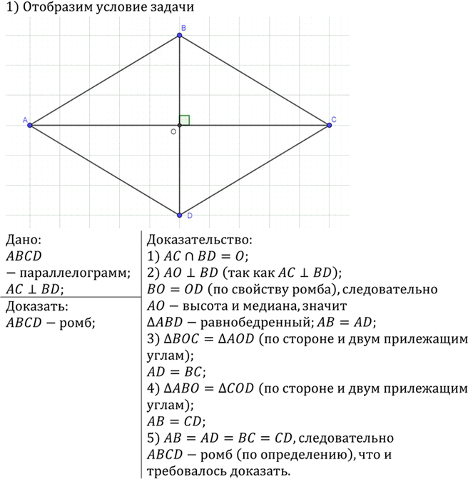 Иллюстрация к решению «Упр.1076 ГДЗ Атанасян 7-9 класс по геометрии (Геометрия)», 2