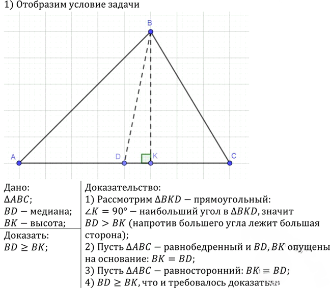 Иллюстрация к решению «Упр.244 ГДЗ Атанасян 7-9 класс по геометрии (Геометрия)», 1