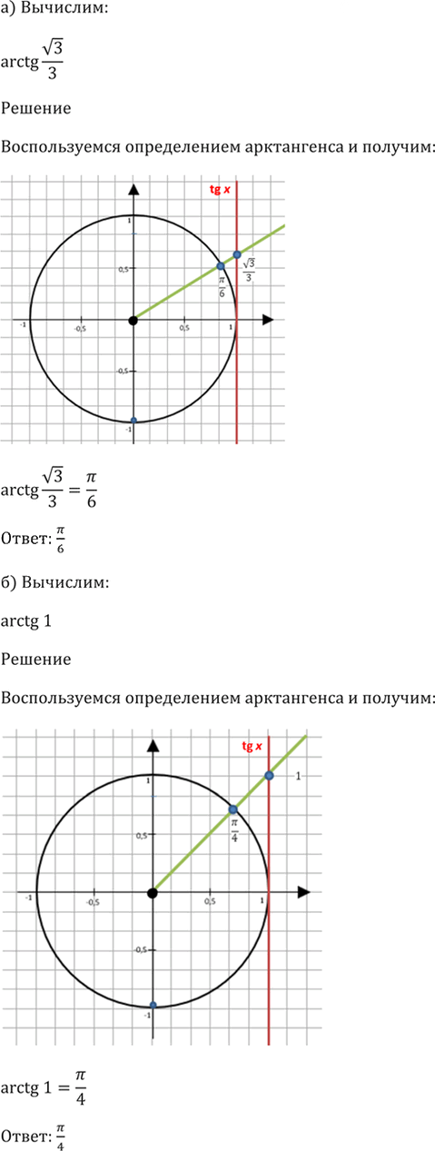 Иллюстрация к решению «Упр.17.1 ГДЗ Мордкович 10-11 класс (Алгебра)», 2