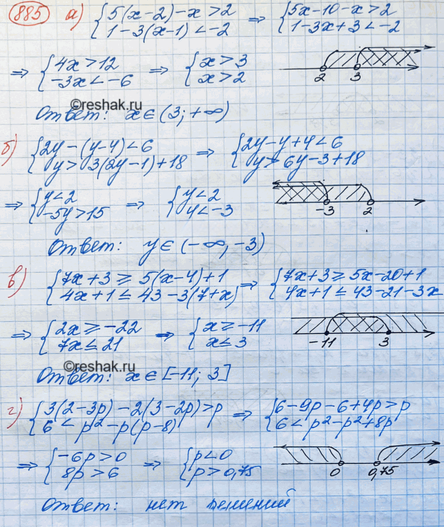Иллюстрация к решению «Упр.885 ГДЗ Макарычев Миндюк 8 класс (Алгебра)», 6