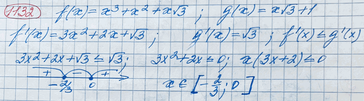 Иллюстрация к решению «Упр.1132 ГДЗ Колягин Ткачёва 11 класс (Алгебра)», 2