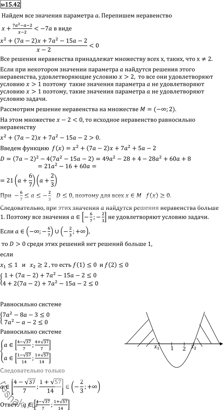 Иллюстрация к решению «Упр.15.42 ГДЗ Никольский Потапов 11 класс (Алгебра)», 1