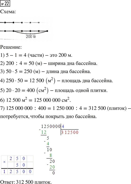 Иллюстрация к решению «Упр.22 Часть 2 ГДЗ Истомина 4 класс (Математика)», 1