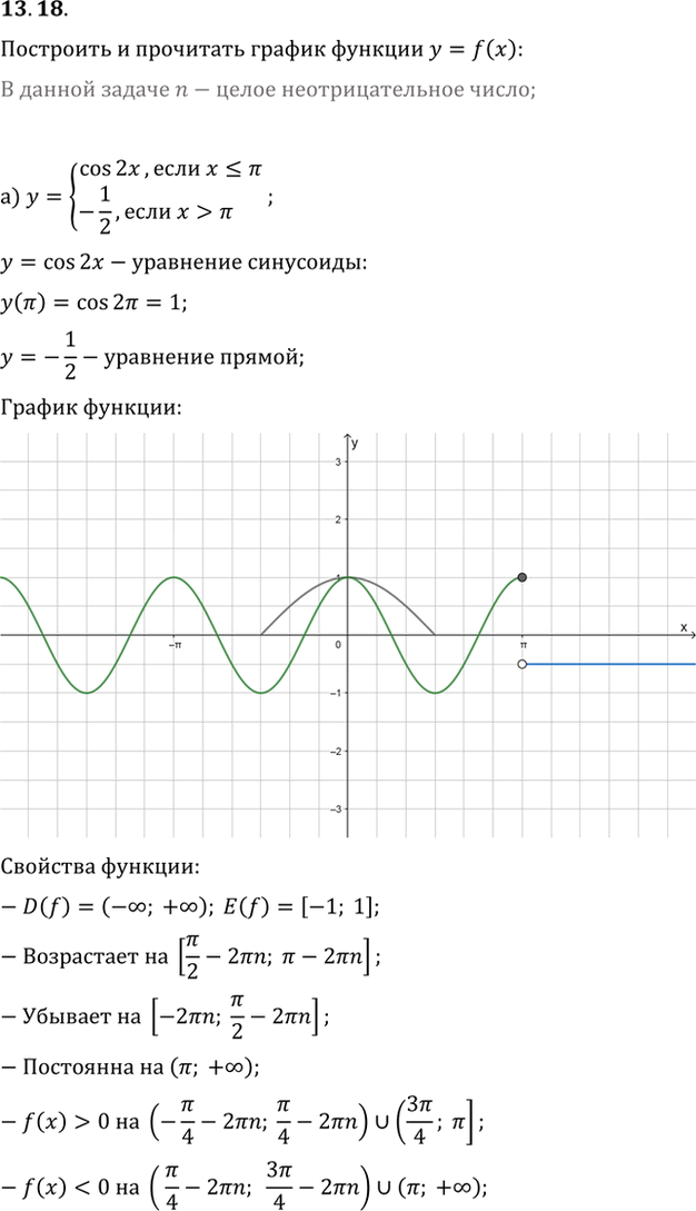 Иллюстрация к решению «Упр.13.18 ГДЗ Мордкович 10-11 класс (Алгебра)», 1