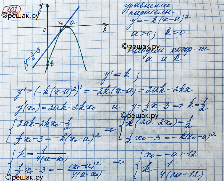 Иллюстрация к решению «Упр.302 ГДЗ Колягин Ткачёва 11 класс (Алгебра)», 3