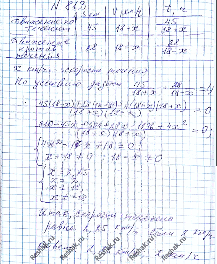 Иллюстрация к решению «Упр.813 ГДЗ Мерзляк Полонский 8 класс (Алгебра)», 4