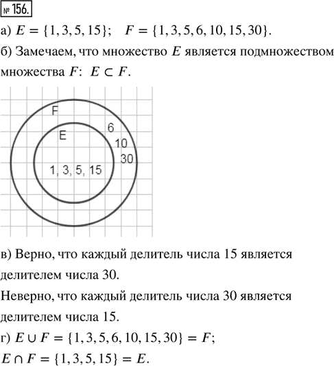Иллюстрация к решению «Упр.156 Часть 1 ГДЗ Дорофеев Петерсон 5 класс (Математика)», 1